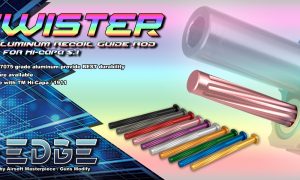 EDGE Custom “TWISTER” Aluminum Recoil Guide Rod for Hi-CAPA 5.1 / 1911