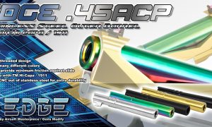 EDGE Custom “.45ACP” Stainless Steel Outer Barrel for Hi-CAPA 5.1