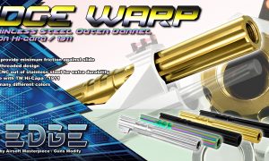 EDGE Custom “WARP” Stainless Steel Outer Barrel for Hi-CAPA 5.1