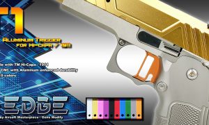 EDGE Custom “T1” Aluminum Trigger for Hi-CAPA/1911
