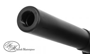 Airsoft Masterpiece 9X19 STEEL Threaded Fix Outer Barrel for Hi-CAPA 5.1
