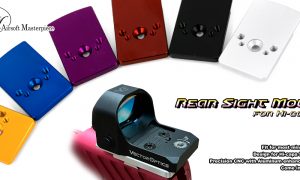 Airsoft Masterpiece Rear Sight Mount for Hi-CAPA 5.1