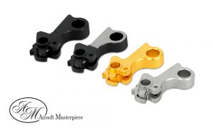 Airsoft Masterpiece CNC Steel Hammer & Sear Set for Marui Hi-CAPA (S Style Circle)