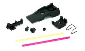 AIP Adjustable Alumimun Front and Rear Sight (Fiber) For TM Hi-capa 5.1