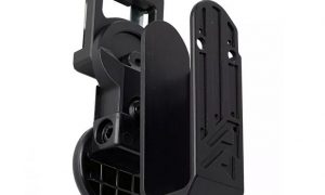 Flex Holster Left Handed Aluminum Assembly (without insert block and inlay)