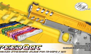 Airsoft Masterpiece "SpeedCat" Aluminum Standard Slide for Hi-CAPA/1911