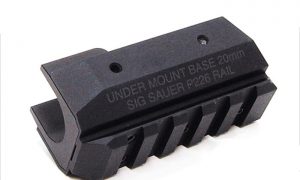 NINE BALL 20mm Under Mount Base for Marui Sig P226