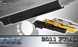 EDGE Custom “2011” Stainless Steel Frame for Hi-CAPA