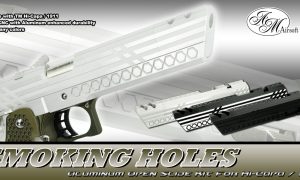 Airsoft Masterpiece SMOKING HOLES Open Slide Kit for Hi-CAPA