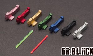 Dr. Black Aluminum Fiber Optic Front Sight for Hi-CAPA