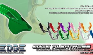 EDGE Custom “ALBATROSS” Aluminum Ambi Thumb Safeties for EDGE / AM Advance Frame