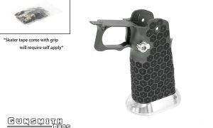 Gunsmith Bros Aluminum Grip for Hi-CAPA (Infinity HEX tape)